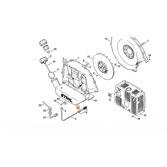 STIHL  Filtr 0000 358 1800